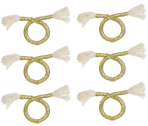 Servilleteros ajustables de arpillera, modernos anillos de servilleta simulados con plantas, aro para servilletas para mesa