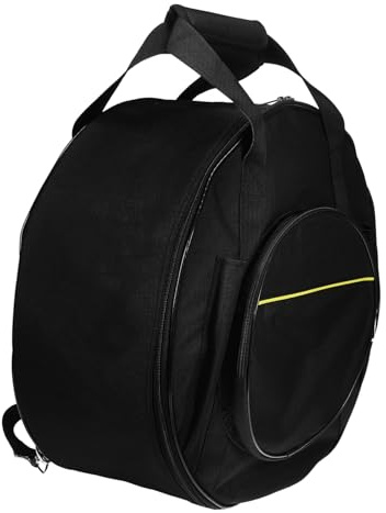 Supvox Gepolsterte Snare Drum Tasche aus Polyester mit Schulterriemen und Tragegriffen Stoßfest und Leicht für Verschiedene Gelegenheiten