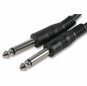 'To 4.1 Cable Tex – Guitar Amp Cable 6.35 mm Mono Jack Plug Lead 1 m