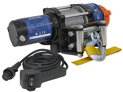 Sealey atv1135 ATV/Quad recuperación Cabrestante 1135 kg línea Pull 12 V