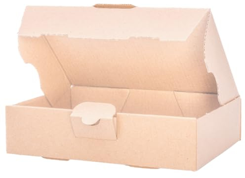 200 maxi buzones 180x130x45mm marrón envío postal caja plegable MB-2 | caja plegable | caja plegable | envío | buzón | envío postal bolsa