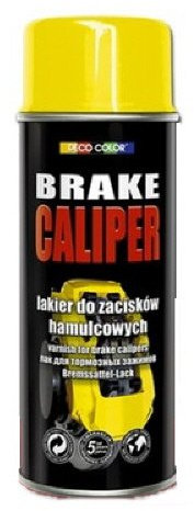 Deco Color 1 Stück 400ml Bremssattellack Bremssattel Farbe gelb
