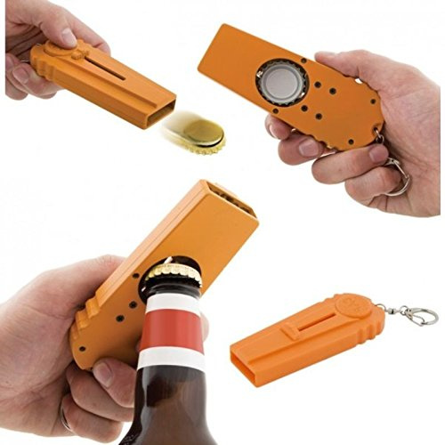 GR Gift Republic Cap Zappa Bottle Opener – Bottle Cap Slingshot Bottle Cap Opener Beer Opener – Keyring