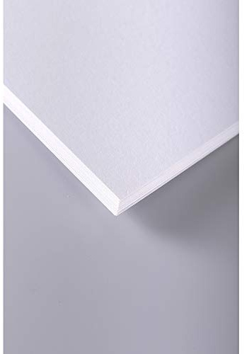 Clairefontaine 37342C Skizzenpapier (250 g, 80 x 120 cm, 40 Blatt, ideal für Künstler oder die Schule) weiß