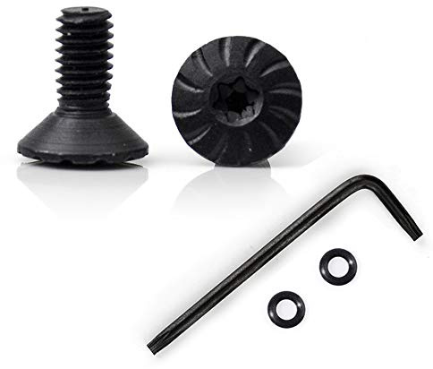 Cool Hand Stainless Steel Screws for CZ 75 SP-01 Shadow Grips, CNC w/O Rings Torx Key, Black, SP-2-B
