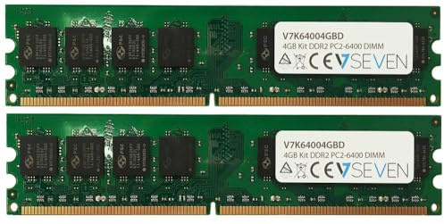V7 V7K64004GBD V7 4GB DDR2 PC2_6400 _ 800MHZ DIMM Modulo di memoria _ V7K64004GBD