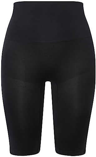Ulla Popken Mujer Miederhose, Knielang Pantalones Not Applicable, Negro (Schwarz 10), 58 (Talla del Fabricante: 58+)