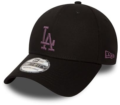 New Era MLB Fankappe Baseball 39Thirty Kappe Teamlogo Stretch Cap gebogener Schirm NY LA