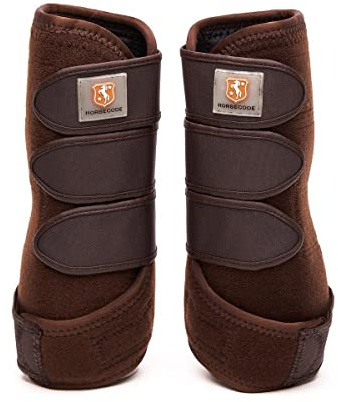 Horsecode Gamaschen Brown Basic Fesselkopfgamaschen XL