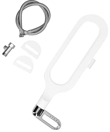 Self-Cleaning Bidet Attachment for Toilet with Dual Nozzle Design Water Pressure Operated Gynecological Washer and Bowl Purifier Universal Fit 120V Electric Toilet Seat Accessory