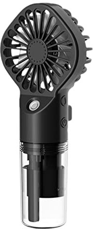 Handheld Fan Portable Fan USB Rechargeable Fan With 3 Speeds Small Pocket Fan With Water Spray For Room Outdoor Travel