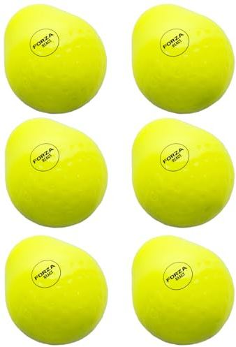 FORZA React Balle de Hockey sur Gazon | Équipement d'Entraînement | Pack de 1 ou 6 Balles (Pack de 6)