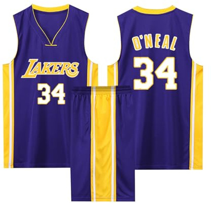Basketball Trikot Set für Kinder und Erwachsene - 2-Teiliges Shirt und Shorts, Ärmelloses Jersey Anzug