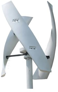 Equipo generador de turbina eólica, Turbina aerogeneradora Maglev de eje vertical 1000w 24v 48v 3 cuchillas energía libre for molinos de viento de uso doméstico bajas RPM Apto para Terraza, Marina, Au