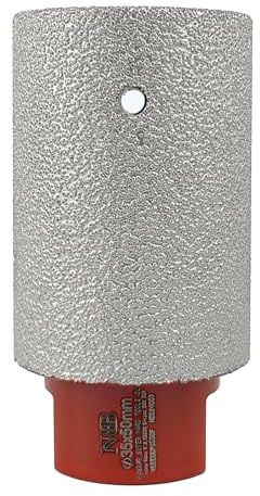 NBB Diamant-Fräser mit M14-Fingerform Diamant-Fräsbohrer Diamant Reibahle Fasfräser Fasenschneider zum Erweitern und Formen eines Lochs von Fliesen Keramik Porzellan Granit Marmor trocken (dia.35mm)