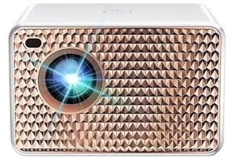Projector Home Projection Screen Bedroom Wall Projection Family Living Room 4K Theater Office Use (D As shown) small gift