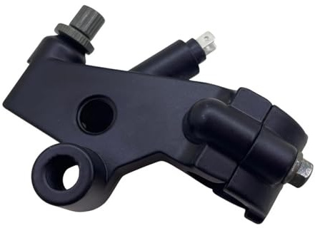 PGVXEM Soporte de Espejo for Palanca de Embrague de Freno de Motocicleta, Color Negro, Compatible con CB400, CB-1, VTR250, Hornet Jade 250, VT400, CB250