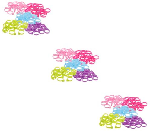 Cabilock 150pcs Professional Piping Bag Clips Seal Bags Blue Food Storage Sealing Clips