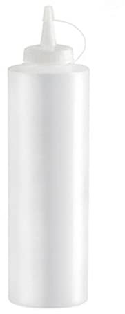 8 Oz Squeeze Condiment Bottles With Nozzles Top Dispensers For Home Restaurant Ketchup Mustard Mayo Dressings Olive Oil Salad