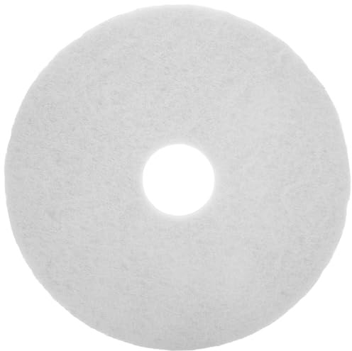 Baluue Floor Polishing Pads 17 inch Heavy Duty Buffer Pad for Floor Polisher Reusable Cleaning Pad for Hardwood Tile and Marble Floors Home and Commercial Use