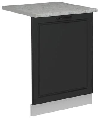 Vicco Pannello frontale della lavastoviglie R-Line, Antracite casa di campagna, 60 cm, PL Marmo