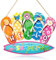 Hello Summer Decoración Colgante Madera, 13 Pulgadas X 5,9 Pulgadas Adornos de Verano, Adornos Colgantes Pared Interior, Adecuado para Playa de Verano, Decoración de Pared de Puerta de Porche