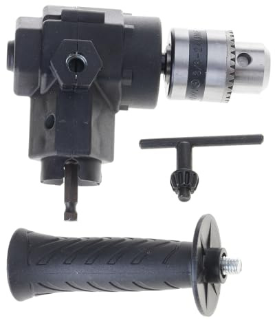 90° Bend Extension Chuck Drill Adapter 90 Degree Electric Drill Keyless 3-jaw Chuck Corner Adapter