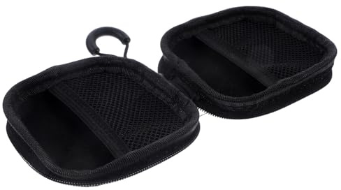SHINEOFI Étui de Rangement pour Écouteurs et Câbles Boîte Organisatrice pour Voyage Housse de Protection pour Écouteurs sans Fil et Accessoires Électroniques Dimensions