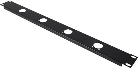 SUPVOX Audio Patch Panel Xlr Panel Mount for Home Office Network Cabinets for Secure Audio Mounting Wire Organizer and Cord Management