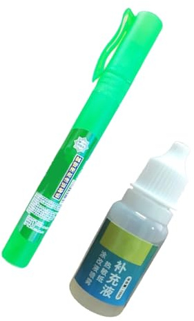 Stylo à effacer - Outil de correction de papier thermique - Séchage rapide - Correcteur ergonomique pour le quotidien, le bureau, l'école, les tâches d'édition - Stylo correcteur de papier thermique
