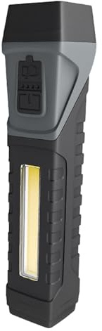 Fafeicy Lampe de Poche LED COB, Lampe de Travail Arrière Magnétique, Torche Portable Rechargeable et étanche de 800 MAh pour les Activités de Plein Air