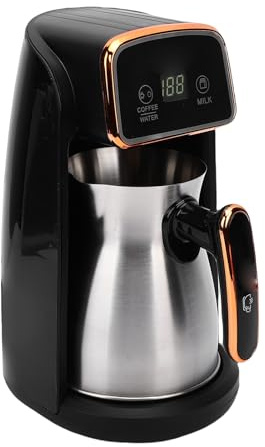 Oreilet Cafetière Turque, Machine à café électrique Turque, Machine à Boissons Chaudes Portable à une Tasse pour Marmite à café Grec, Brassage à Domicile, Bureau de Voyage