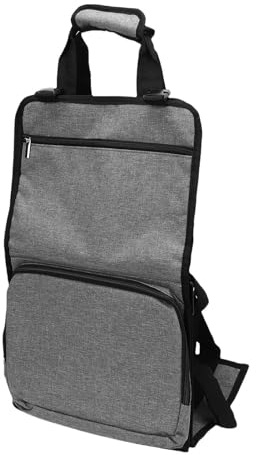 RASTKY PC-bärrem med Handtag Stationär Datorhållare med Fickor Tangentbordskabel Datortillbehör Polyester PC-resor