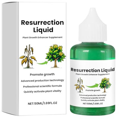 Fertilizante Líquido,Alimento Vegetal,Alimento Líquido Vegetal de Resurrección 50ml | de resurrección de flores, alimento de resurrección natural, solución de de acción rápida