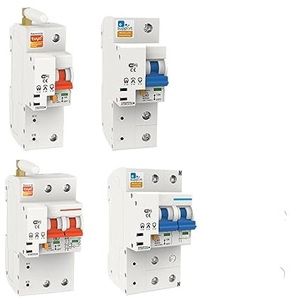 Interruttore automatico WiFi intelligente 1P 2P 10-100A 220V, misuratore di energia kWh, voltmetro, amperometro, monitor di tensione