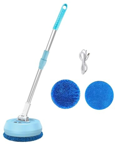 Amagogo Eléctrica para Suelos, Pulidora, para Baños, Ventanas, Techos Y Cuadros, Azul