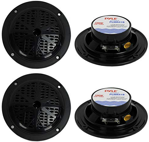 Pyle PLMR41B Marine 4 Coaxial Speakers