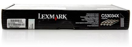 Lexmark Original 00C53034X Bildtrommel Spar Set (BK,C,M,Y) 4 Stück Optra C 530