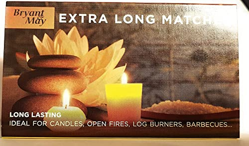 Bryant & May Extra Long Safety Matches (Pack of 12 x bx)