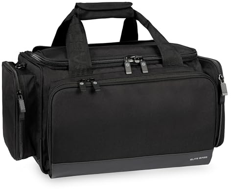 ELITE BAGS Medics The Sports Medical Bag Black Doctors Bag