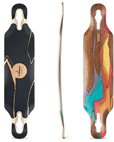 Loaded Boards Icarus Bamboo Longboard Skateboard Deck (Flex 1)