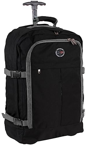Cabin GO 5525 trolley Tracolle a Scomparsa - Zaino bagaglio a mano/cabina da viaggio leggero - 55 x 40 x 20 cm, 44 litri - con ruote