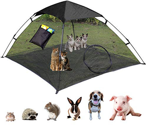 Outingpet Katzenzelt Outdoor Laufstall Pop Up Pet Cat Enclosures Portable Sonnenschutz und Anti-UV Cat Playhouse (Spielzelte für Katzen und Kleintiere) - Outside Habitat