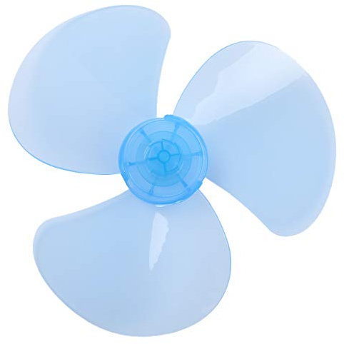 YOOJIA Ventilatorblätter 400mm Kunststoff Lüfterflügel 3 Blätter Lüfterblätter Ersatz für Standventilator Tischventilator Universal Zubehör