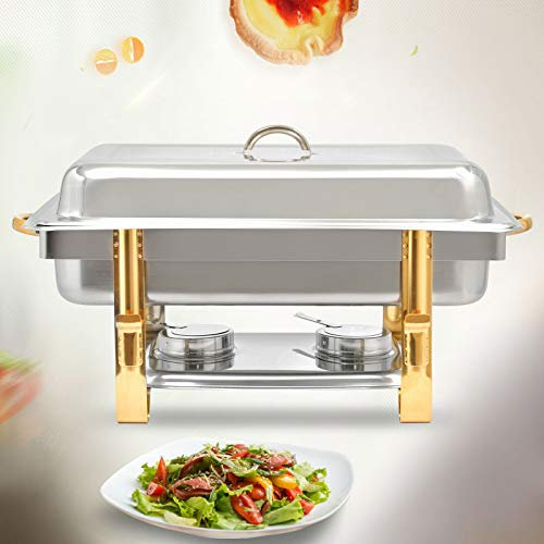 YISSALE Chafing Dish, Acero Inoxidable, 1, 643727cm