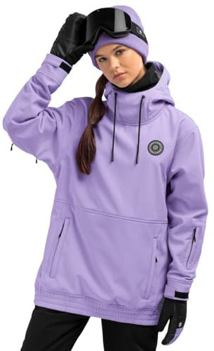 SIROKO - Veste de Snowboard pour Femme W1-W Snowy - S - Lavande