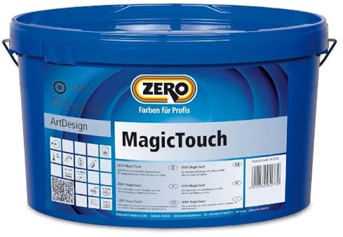 ZERO Magic Touch Silber Dekorative Spachtelmasse samtig metalischer Effekt 1,5 kg (RAL 330M)