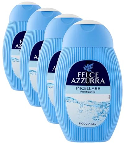 Felce Azzurra - Doccia Shampoo Micellare, Purificante - 250 ml (Confezione da 4)
