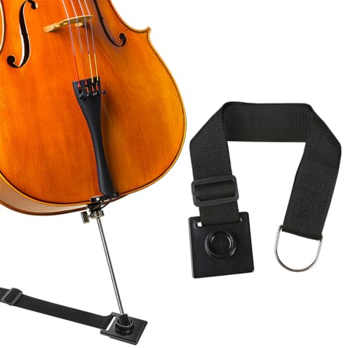 Cello Endpin Stopper, Soporte Para Cello Antideslizante, Violonchelo Endpin Ancla, Correa de Violonchelo, con Esponja Antideslizante Gruesa para El Rendimiento de La Práctica Del Violonchelista
