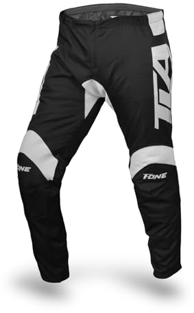 TLA T-ONEPantalon Motocross, Enduro, Quad, Robuste, léger. Tailles jusqu'à 46-6XL pour Hommes, Femmes, Enfants. Vêtements de Moto, Combinaison de Motocross